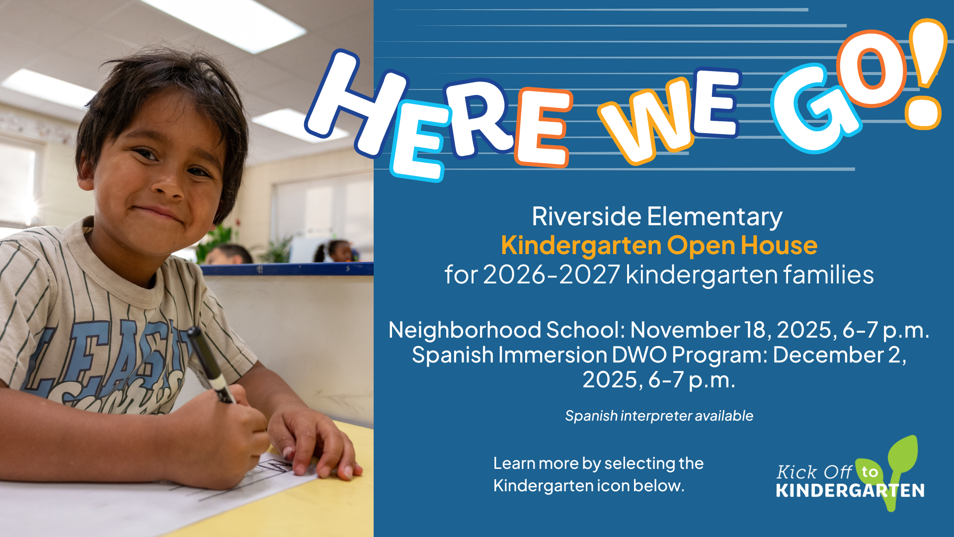 Kindergarten Open House