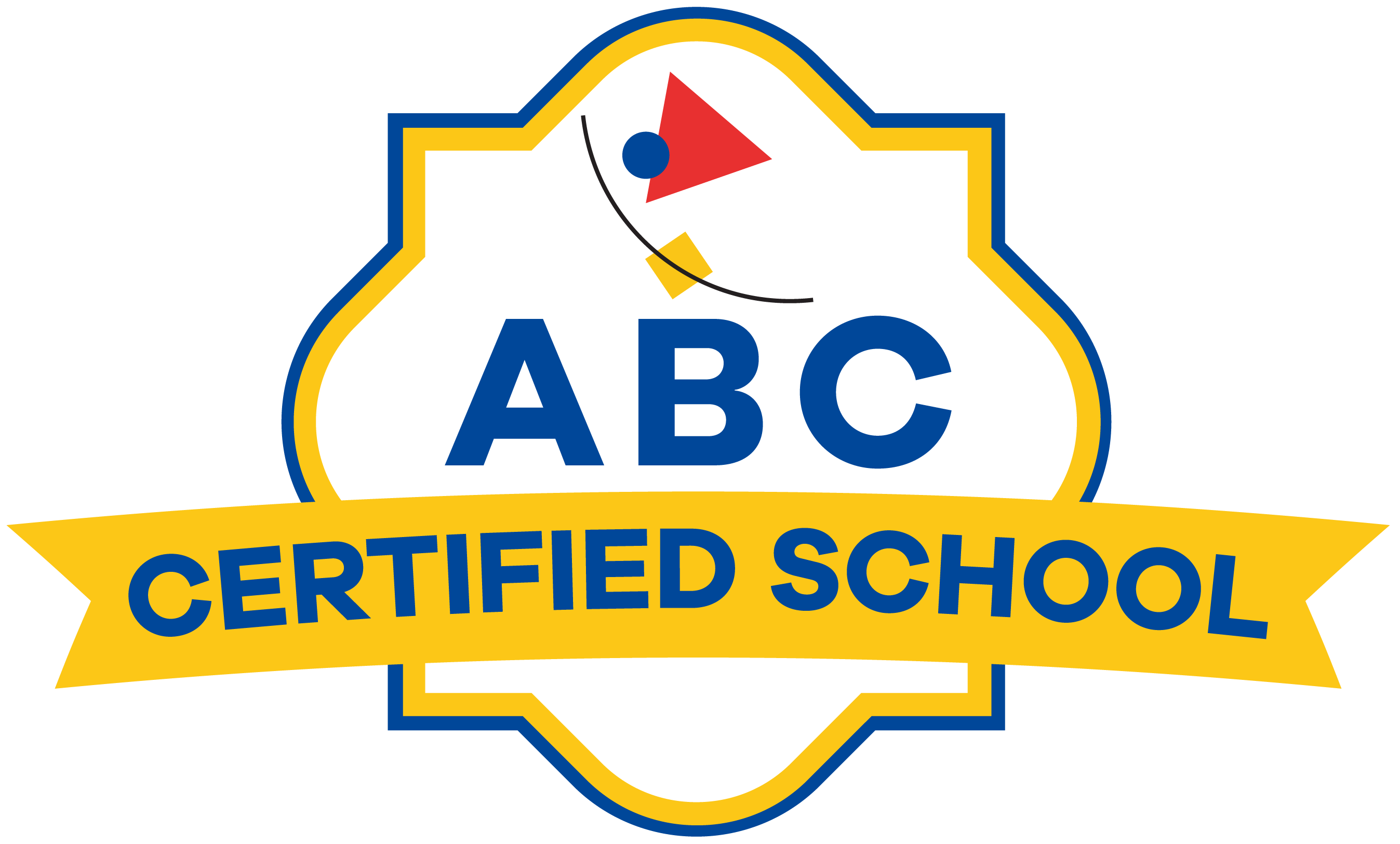 ABC certified  school logo