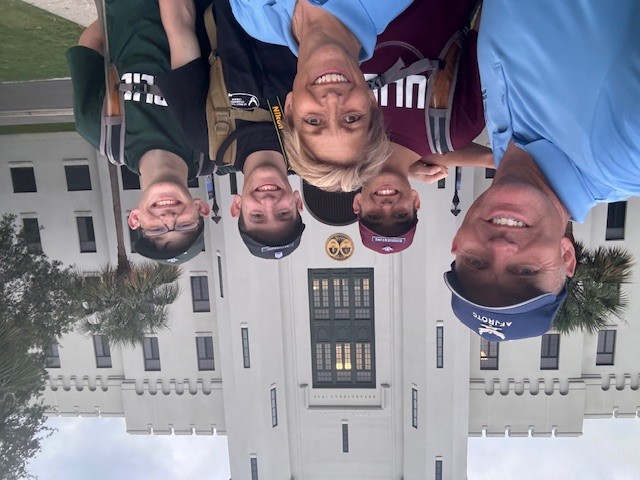 group photo of cadets at citadel