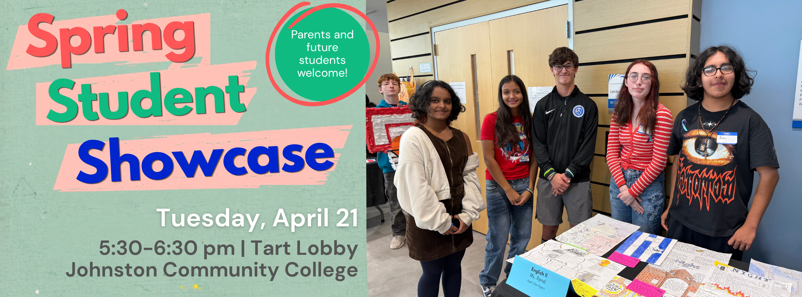 Spring Student Showcase April 21