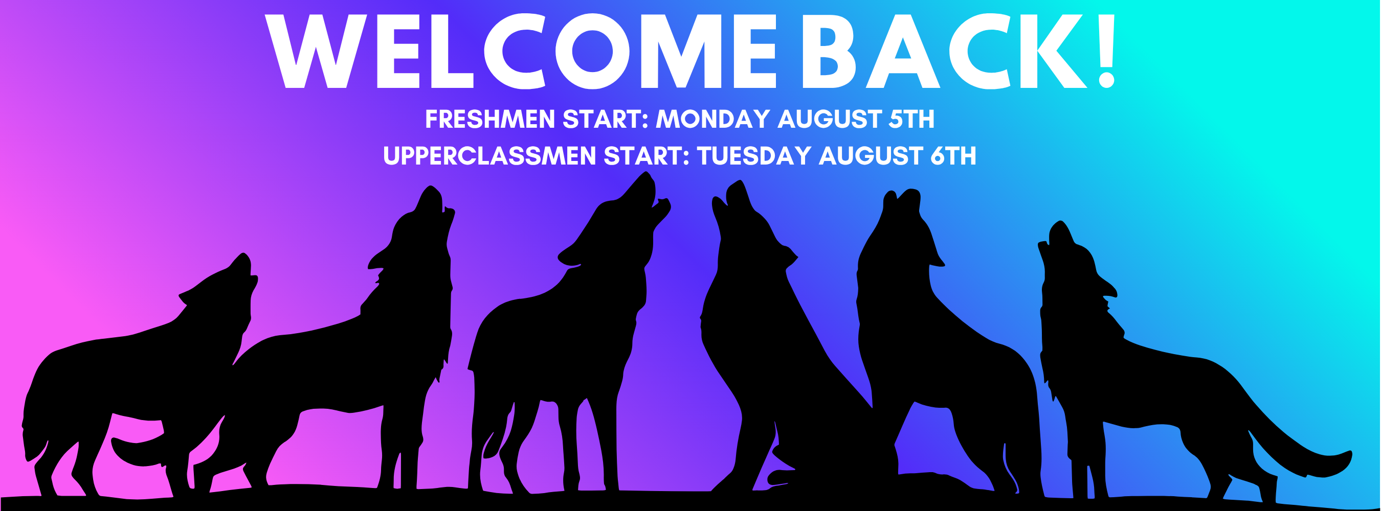 welcome back school start dates