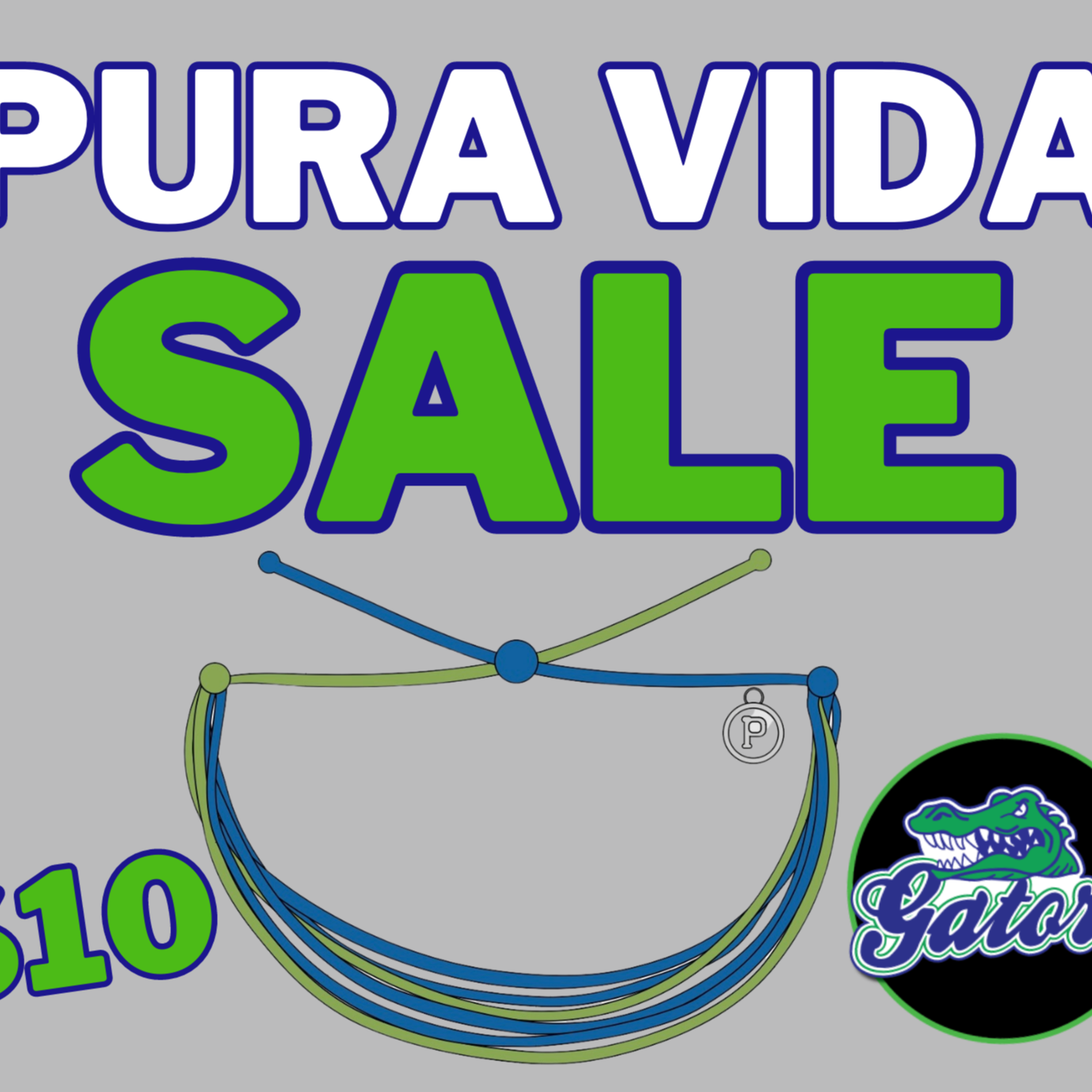 Pura Vida bracelets $10.00