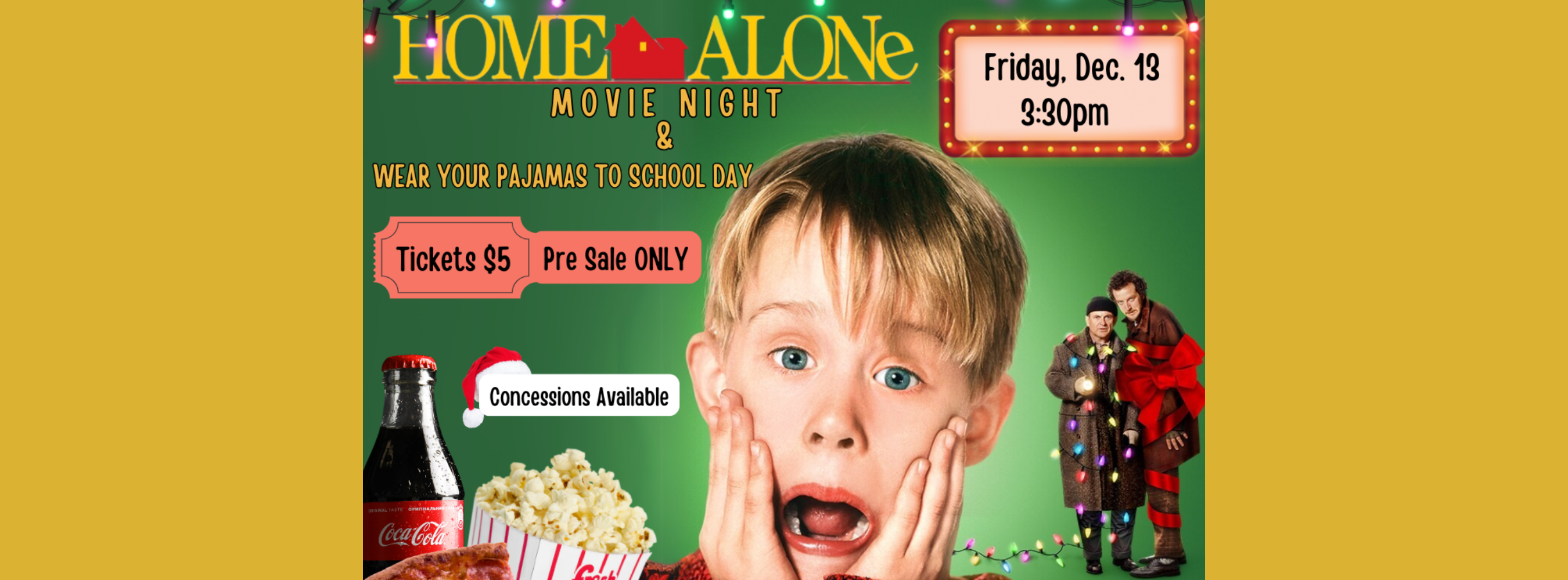 Booster Club Movie Night Info.