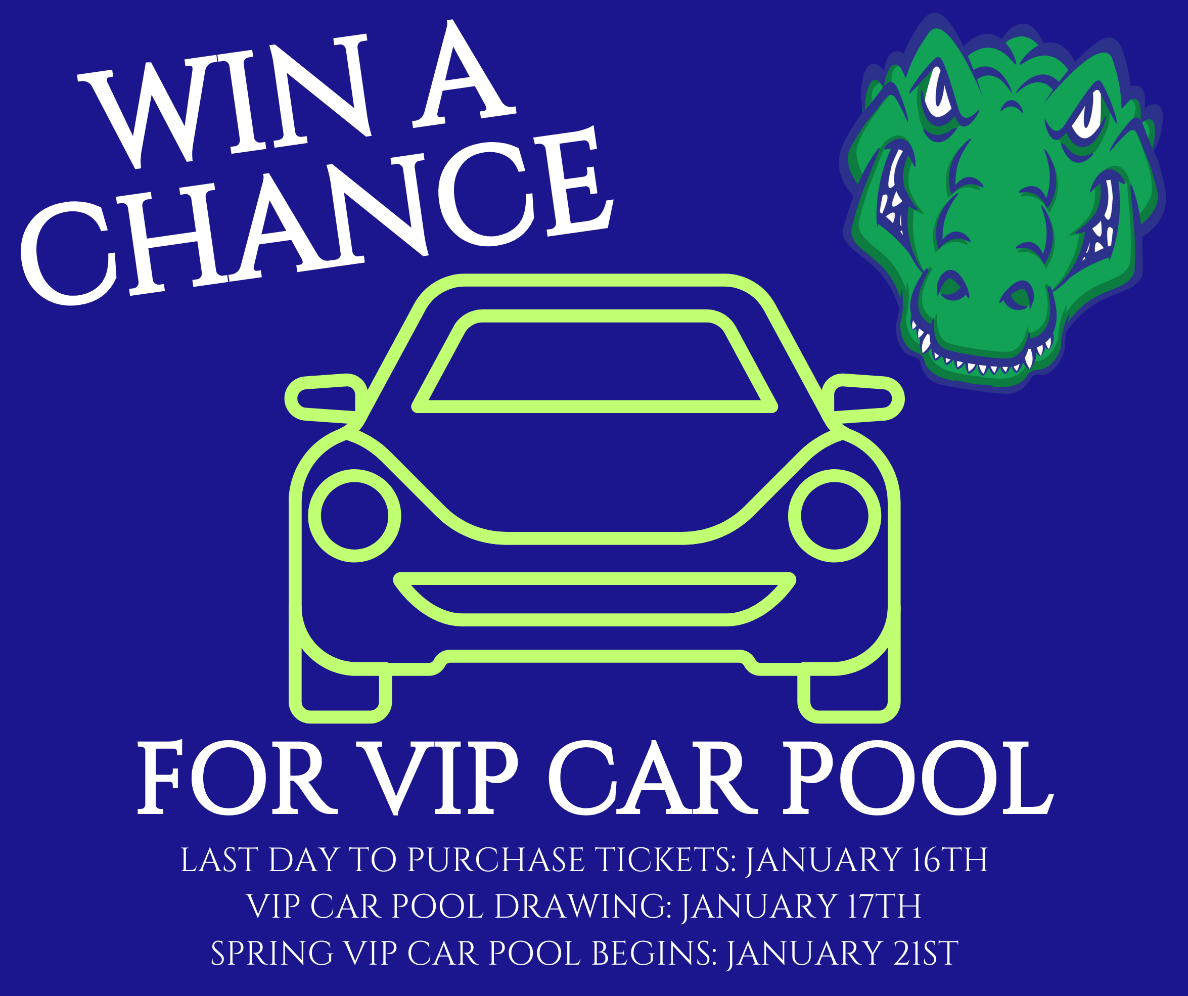 VIP carpool info