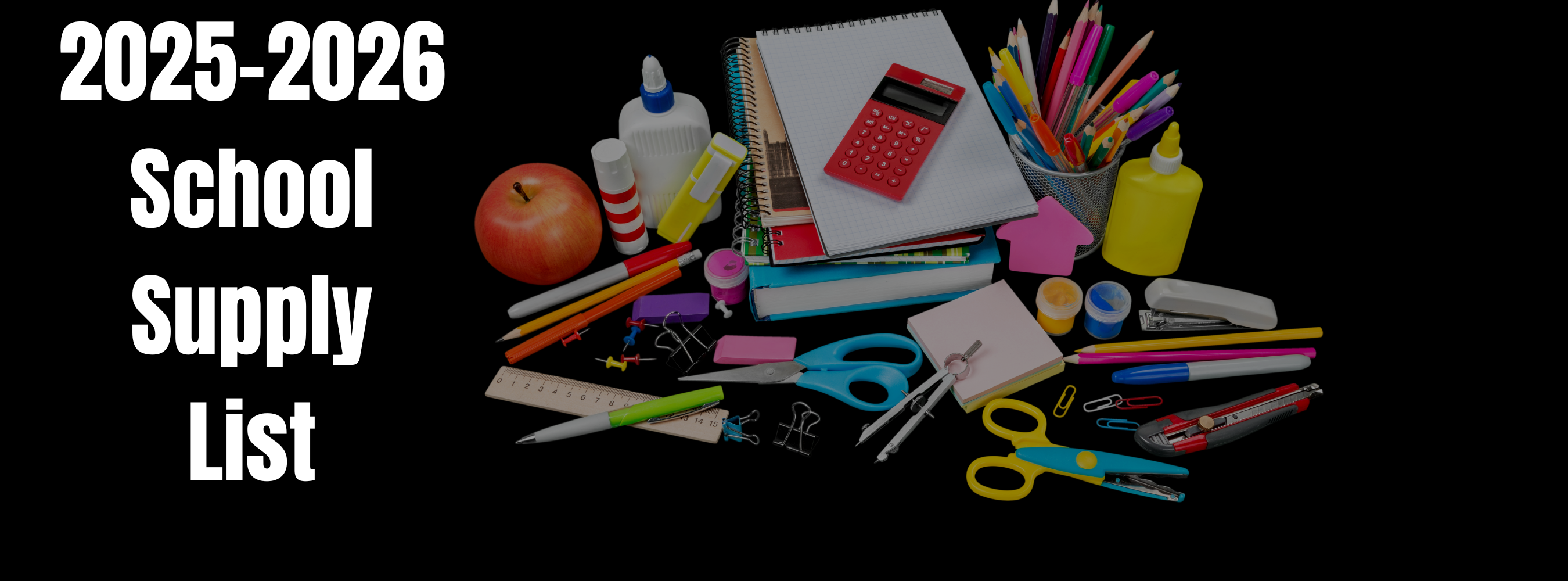 25-26 School Supplies