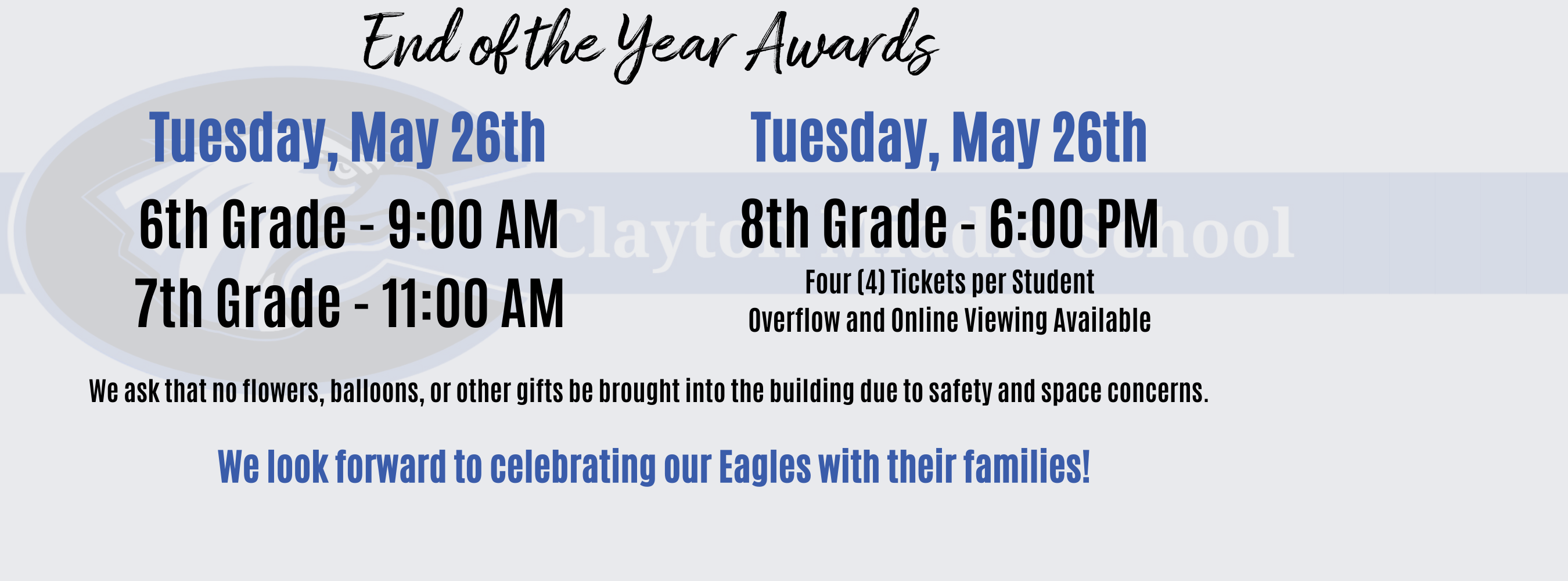 EOY Awards Ceremonies