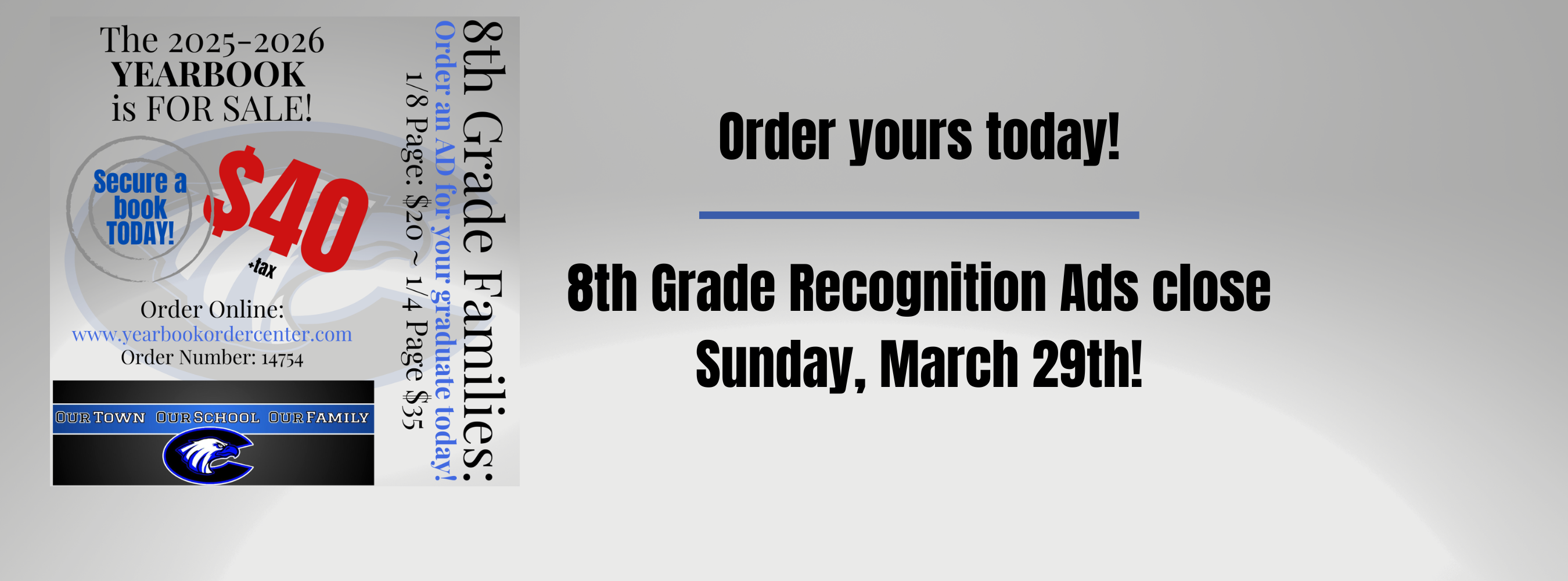 225-26 Yearbooks are on Sale