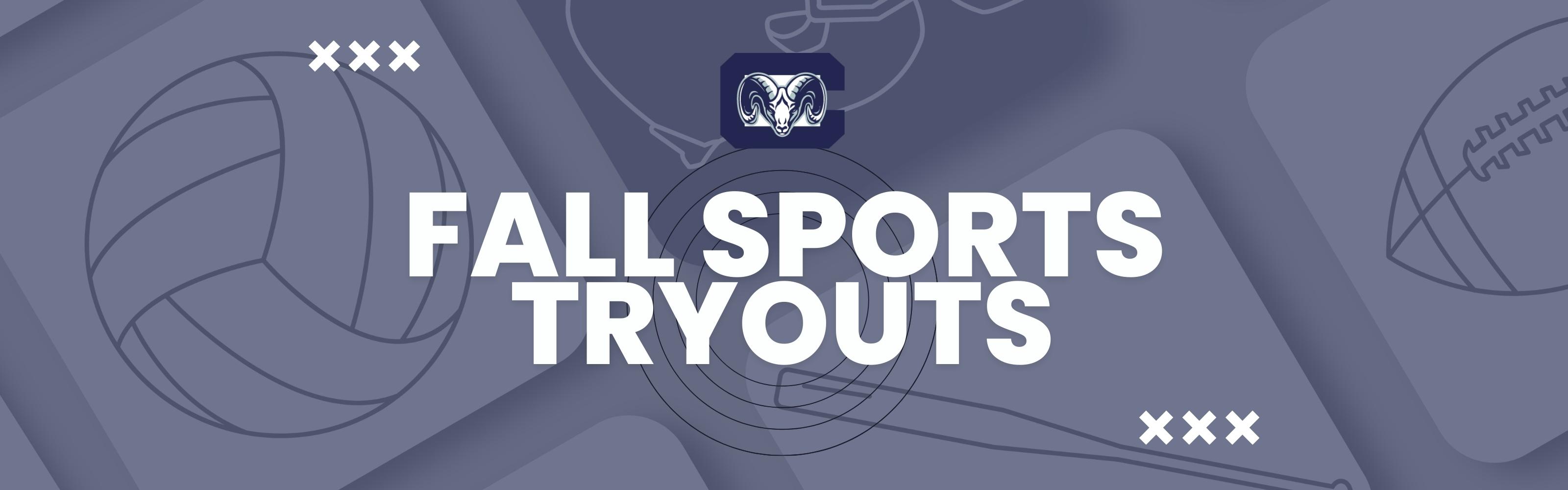 Fall Sports Tryouts | Cleveland High School