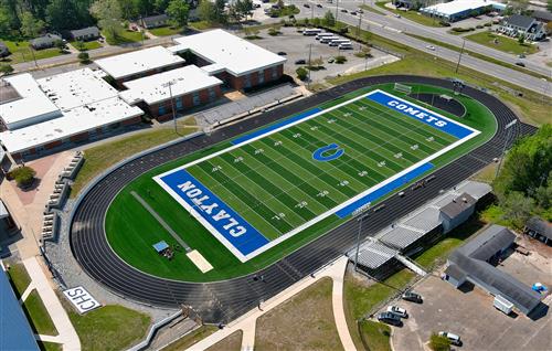 Clayton football field