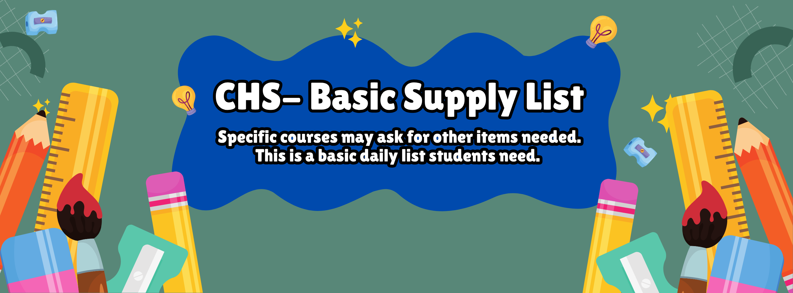 Basic Supply List