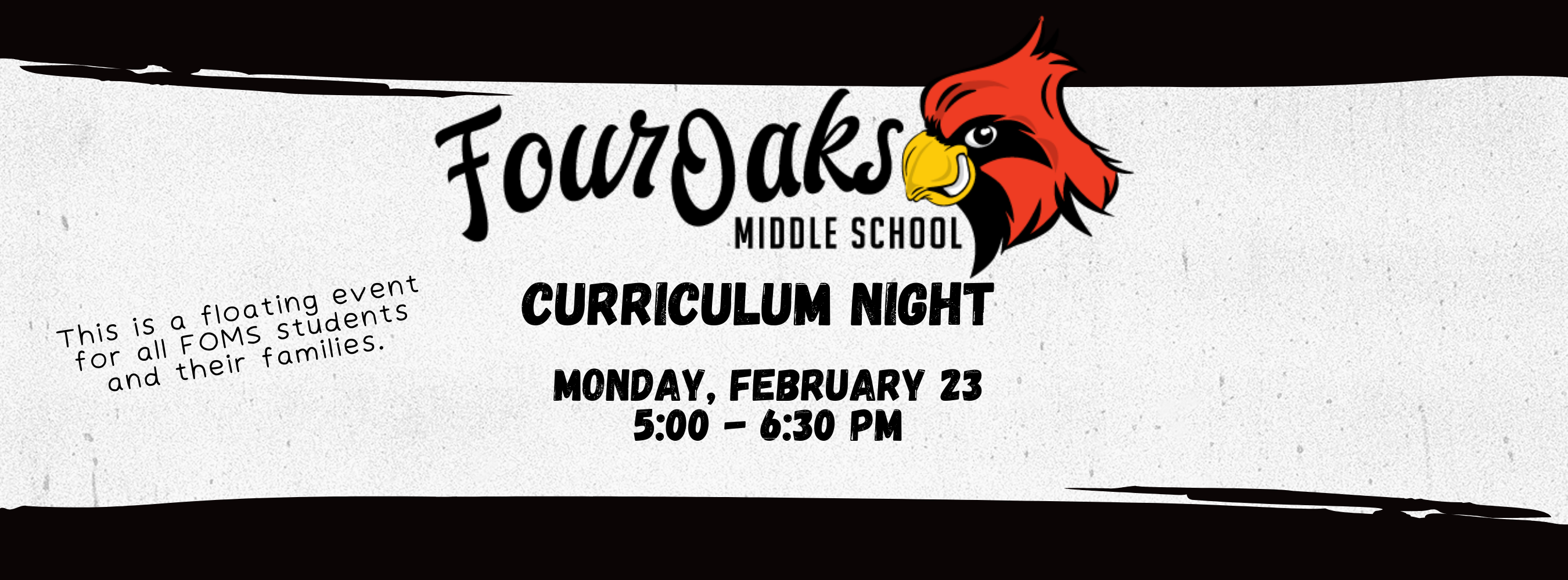 Curriculum Night - February 23, 2026 5:00PM Floating