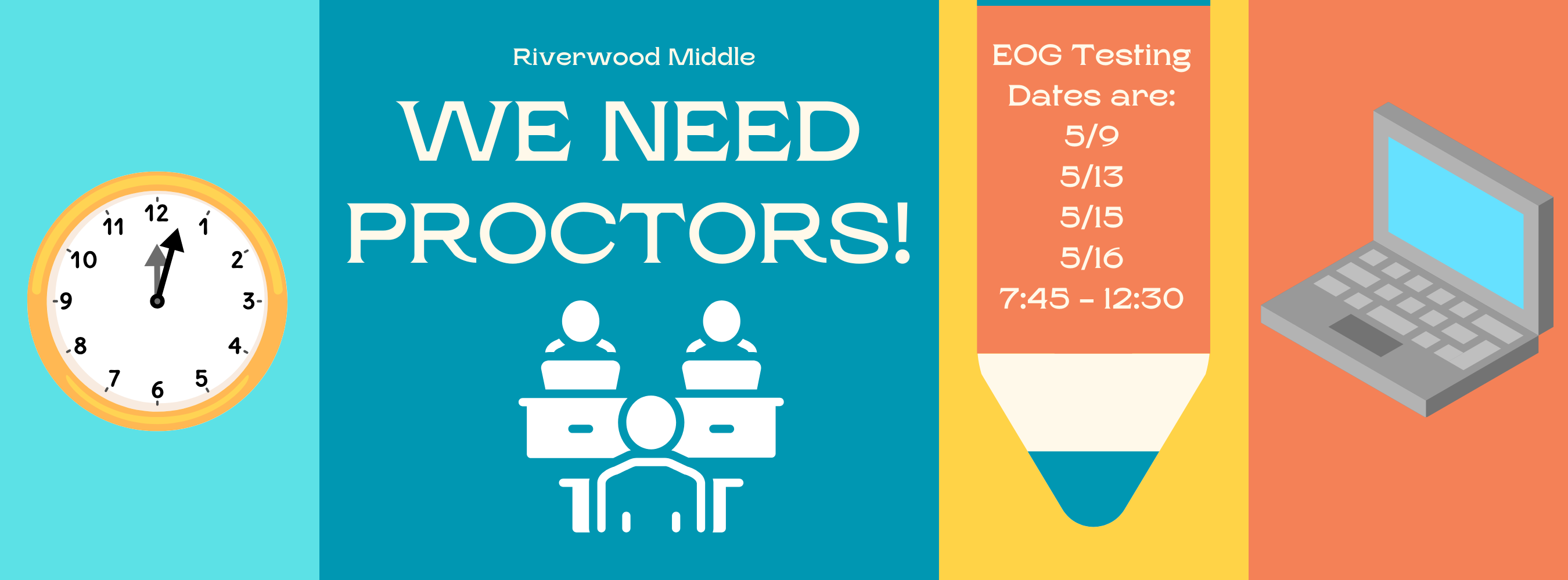 Proctors Needed