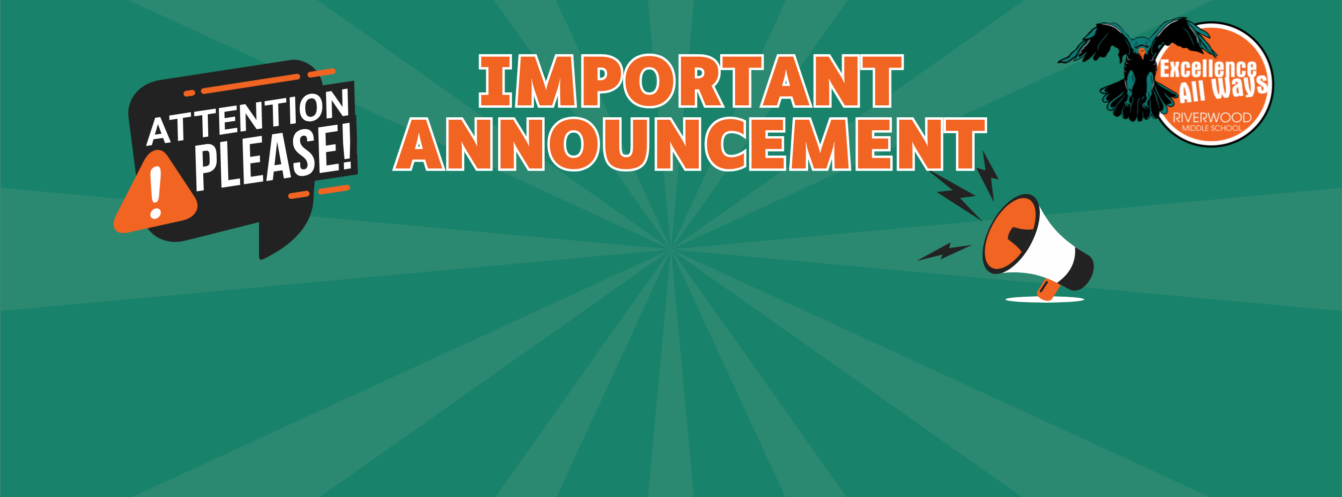 Schedule Announcement
