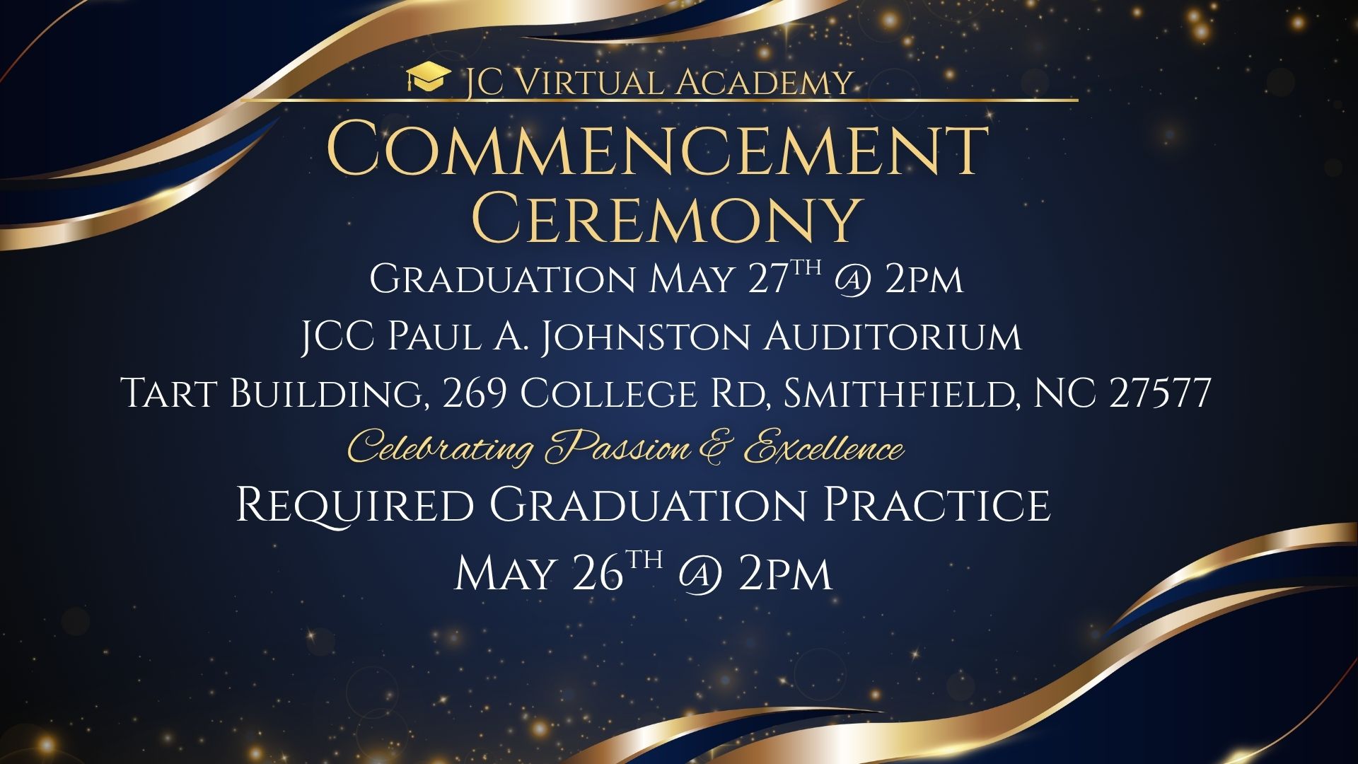 Graduation JCVA Information