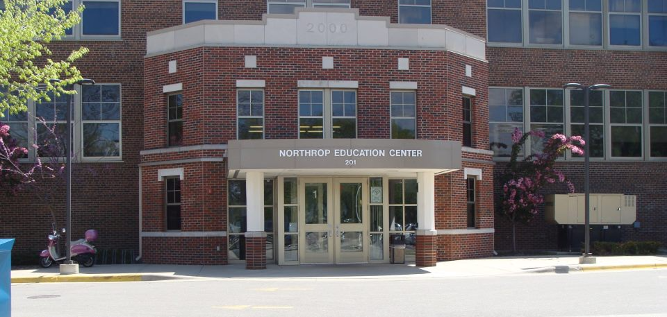 Exterior of Northrop Education Center