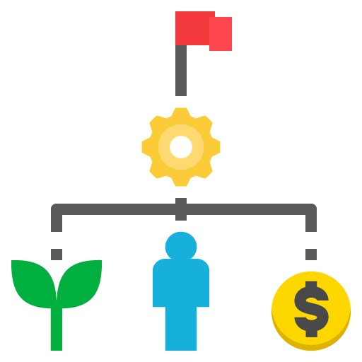 graphic showing a family being connected to local resources