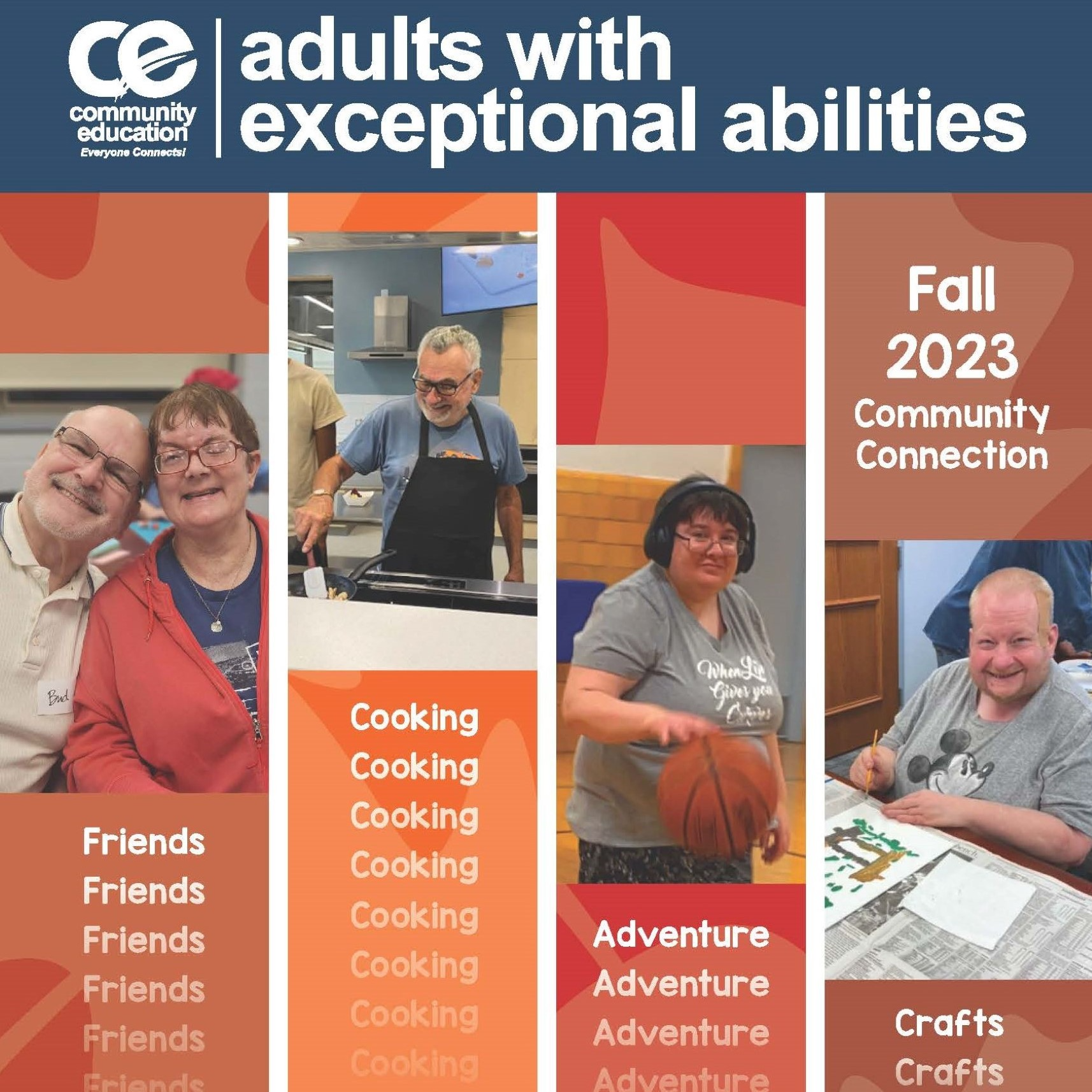 the cover of our adults with exceptional abilities fall catalog