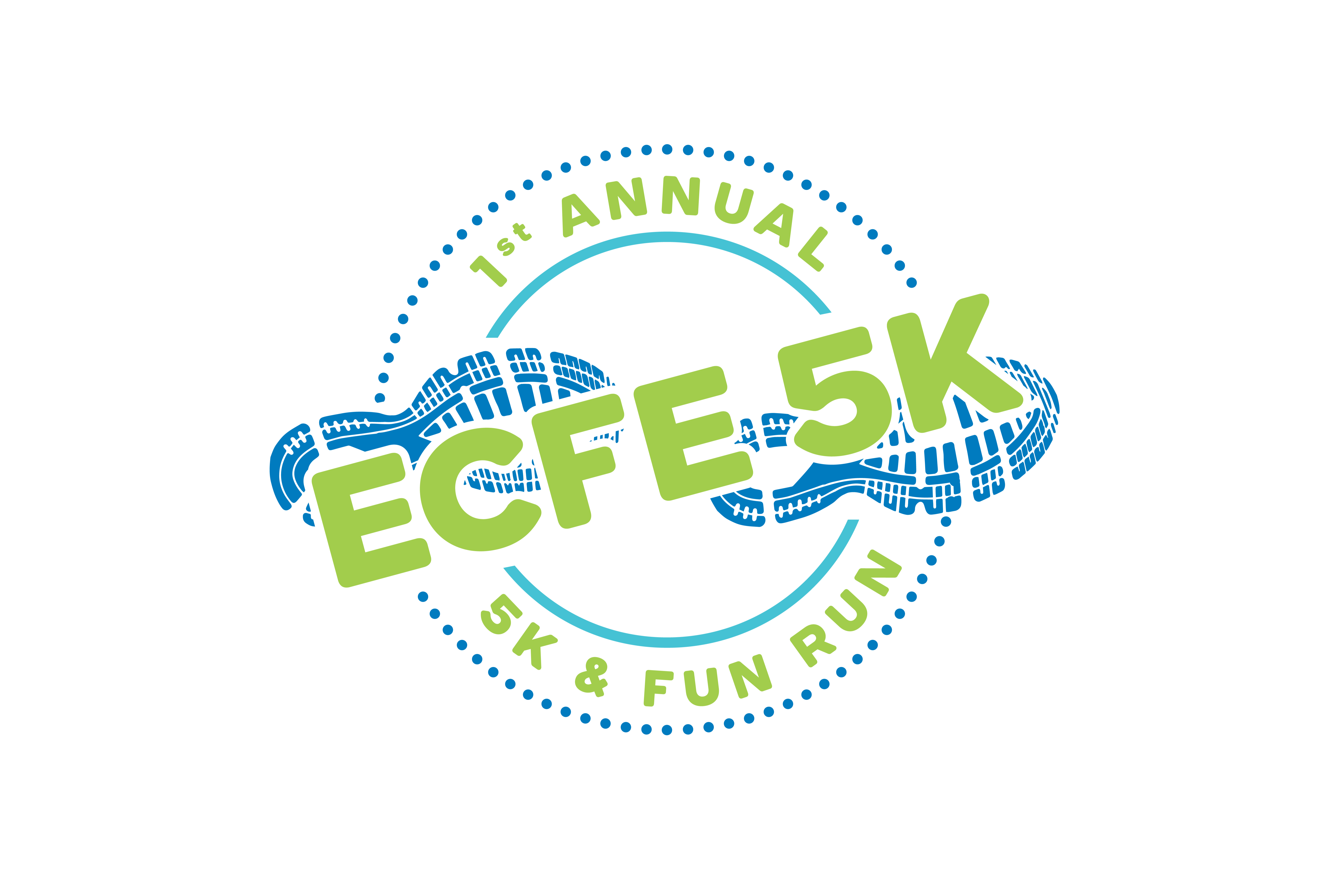 Logo for ECFE 5K and Fun Run