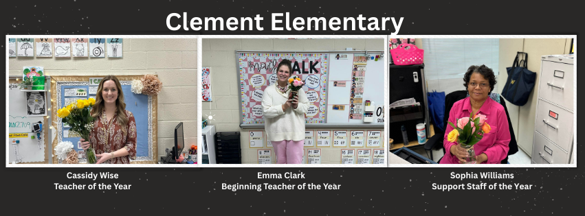 CES Teachers and Support Staff of the year