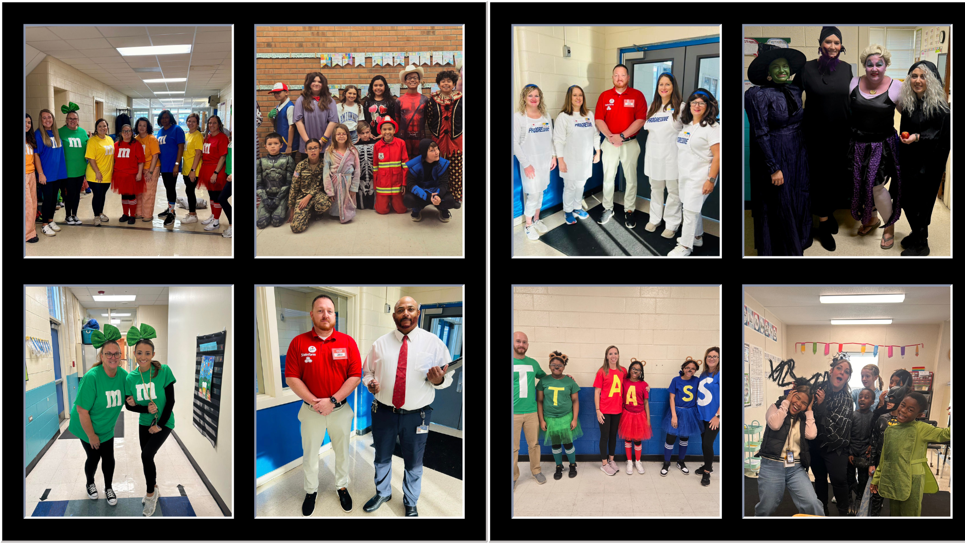Students and Staff enjoy dressing up in costumes for Red Ribbon Week