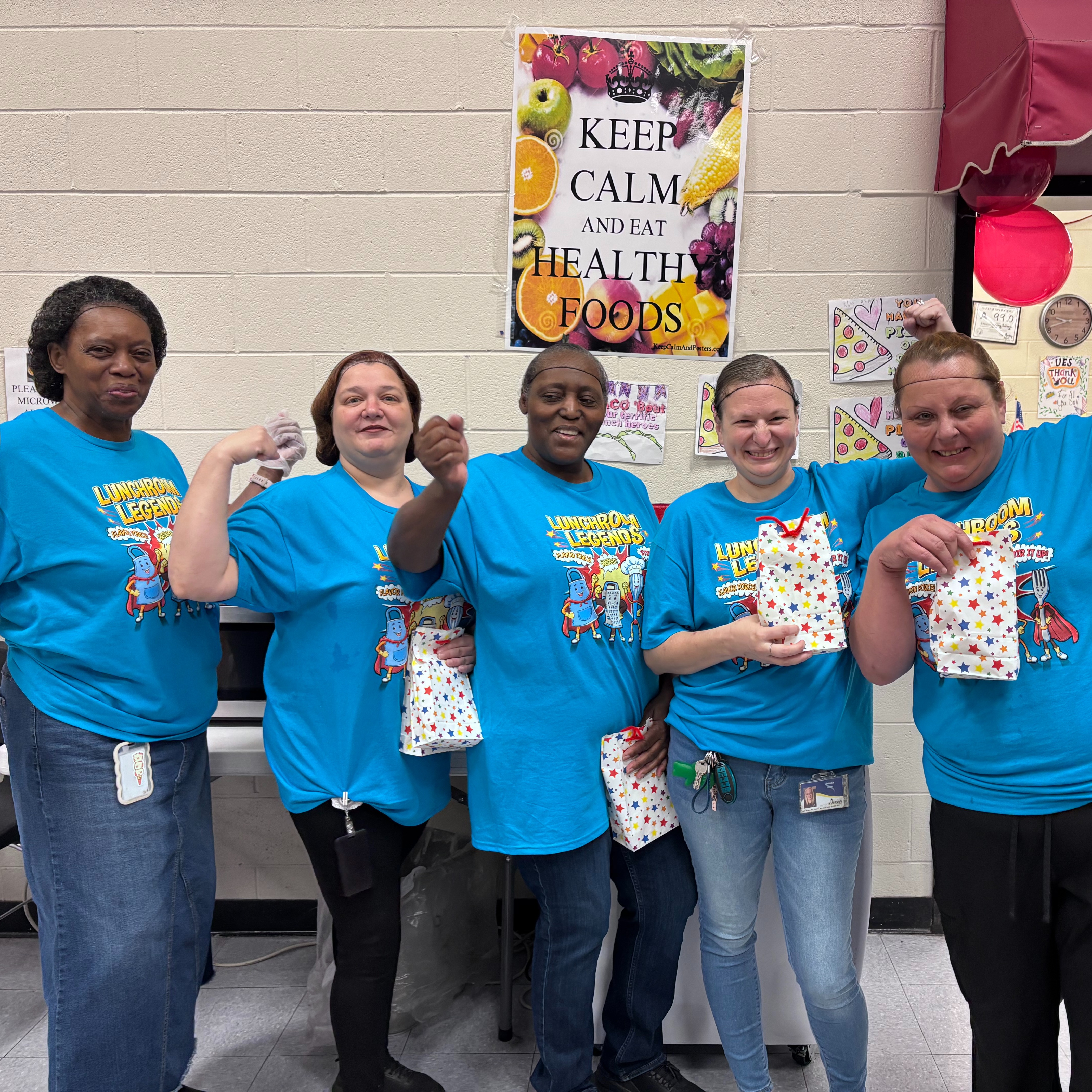 Cafeteria workers