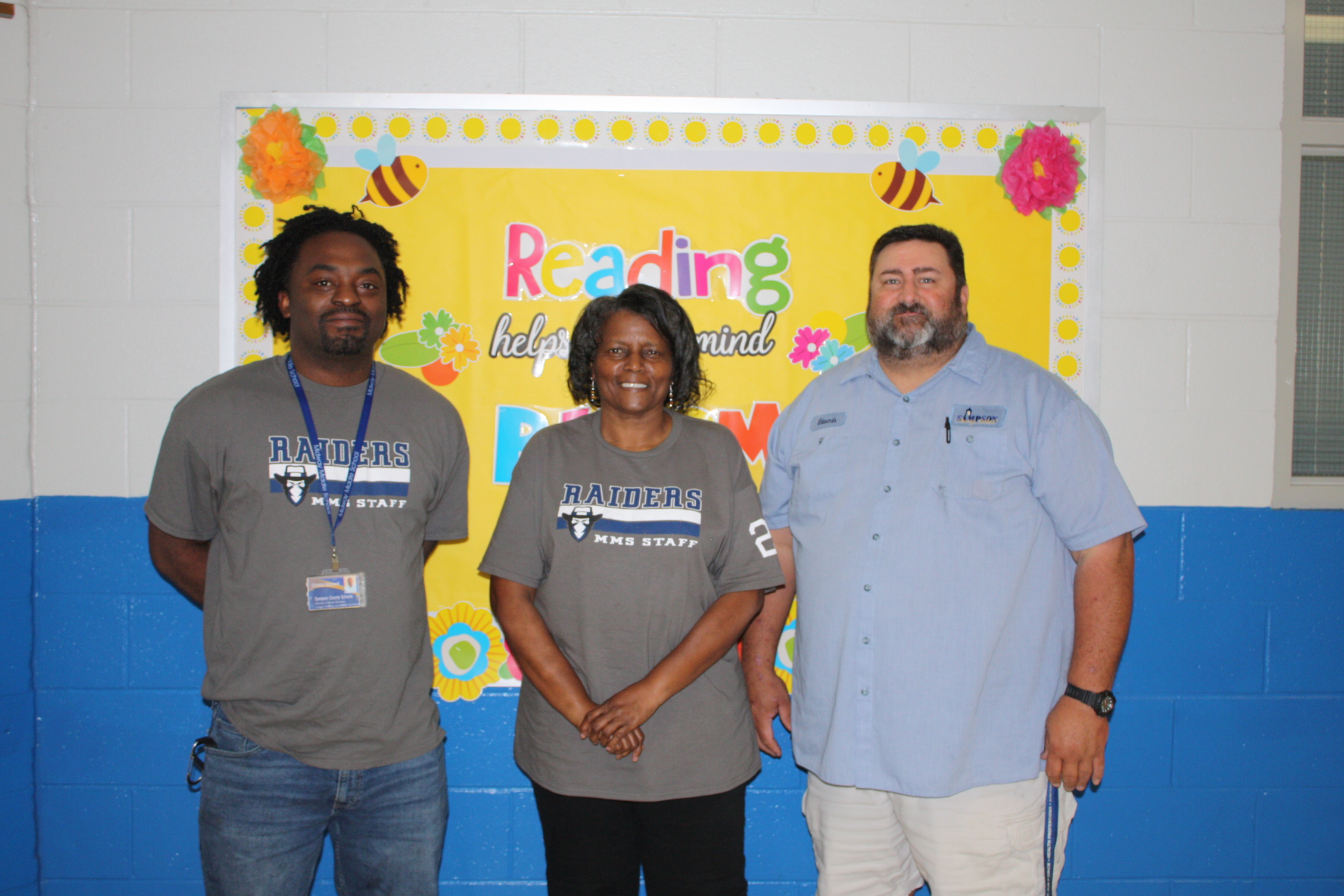 Mr. Stroud, Mrs. Butler, Mr. Edwards