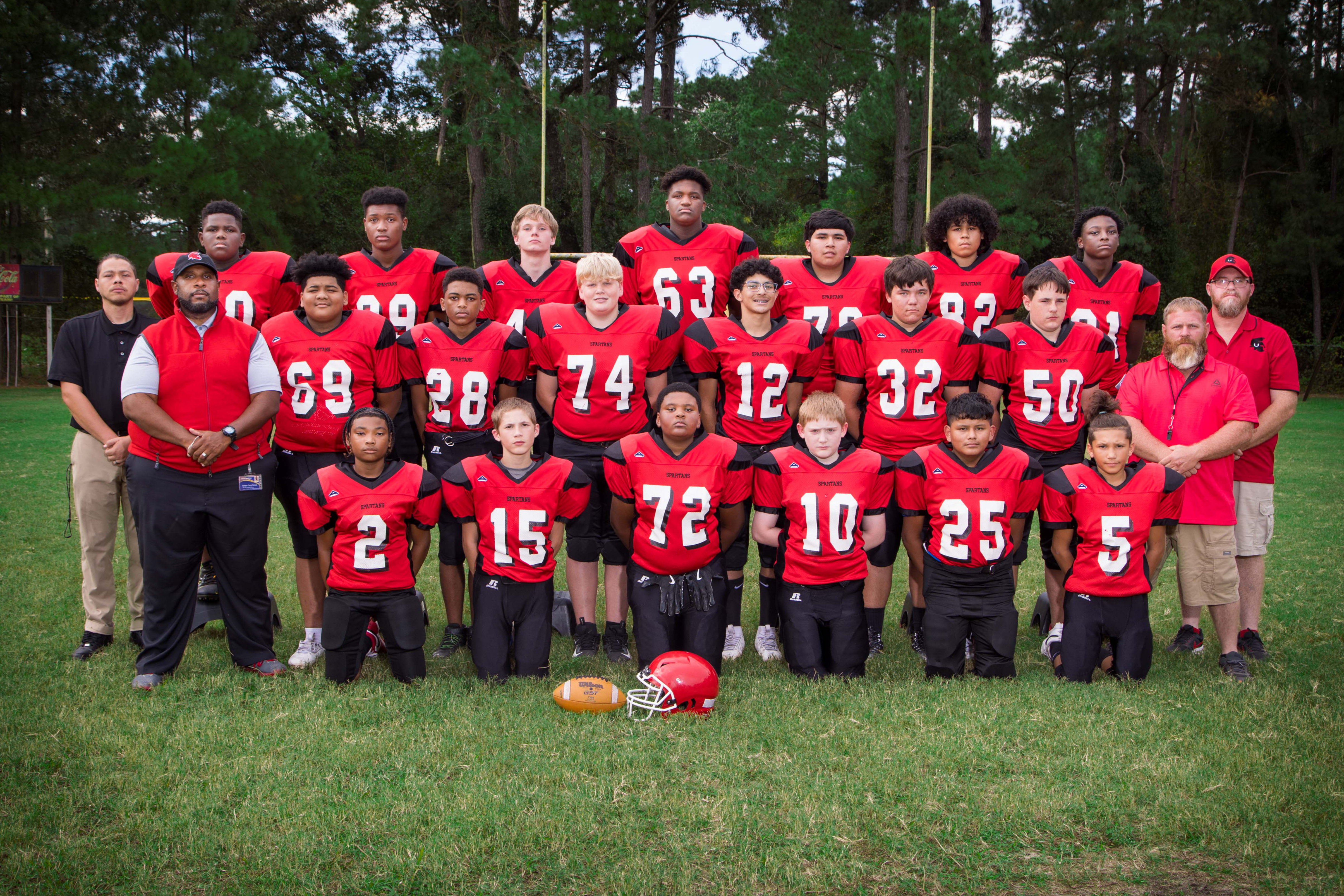 Football team photo