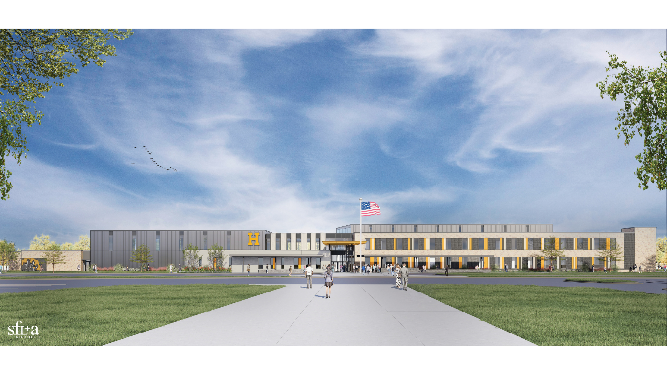 Future HHS Front of Building