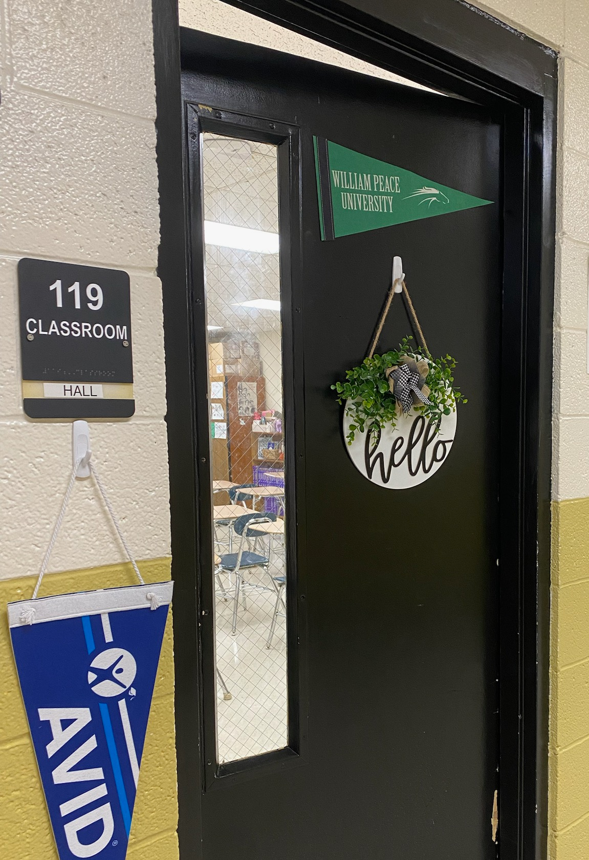 Ms. Hall's Room 119!