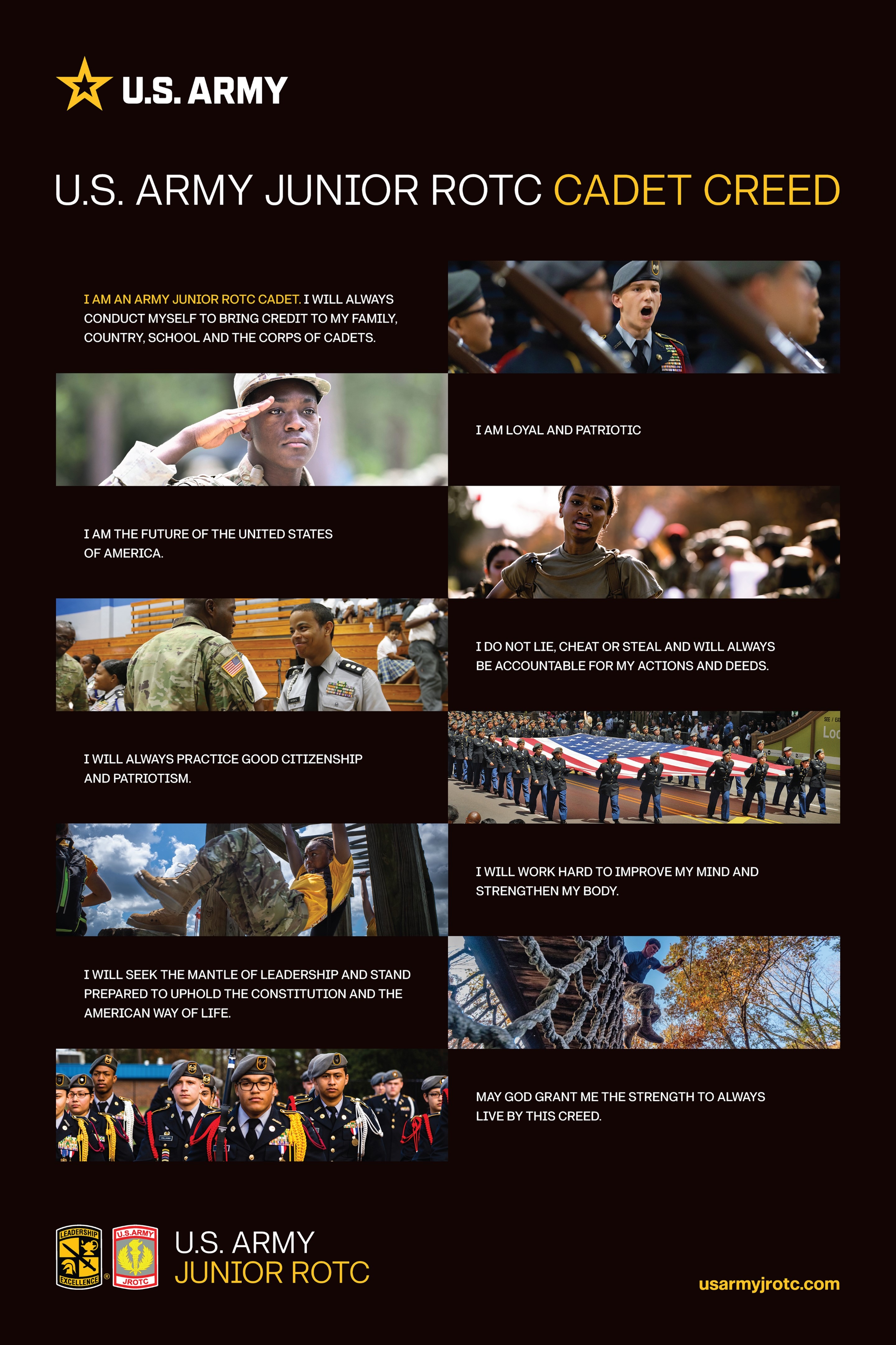 JROTC Cadet Creed