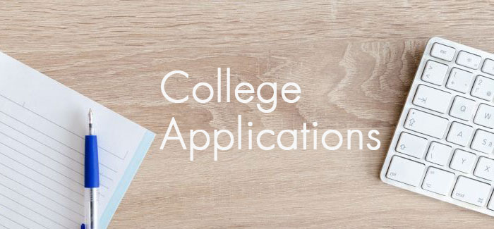 College Applications banner