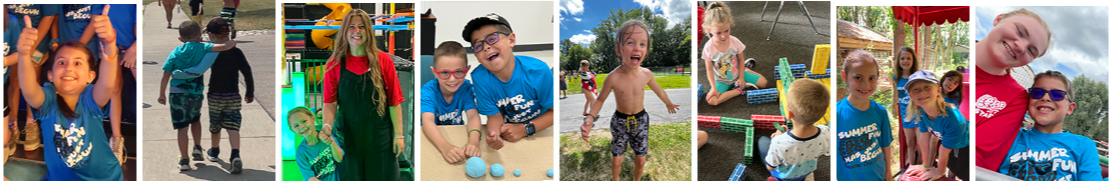Camp photo collage