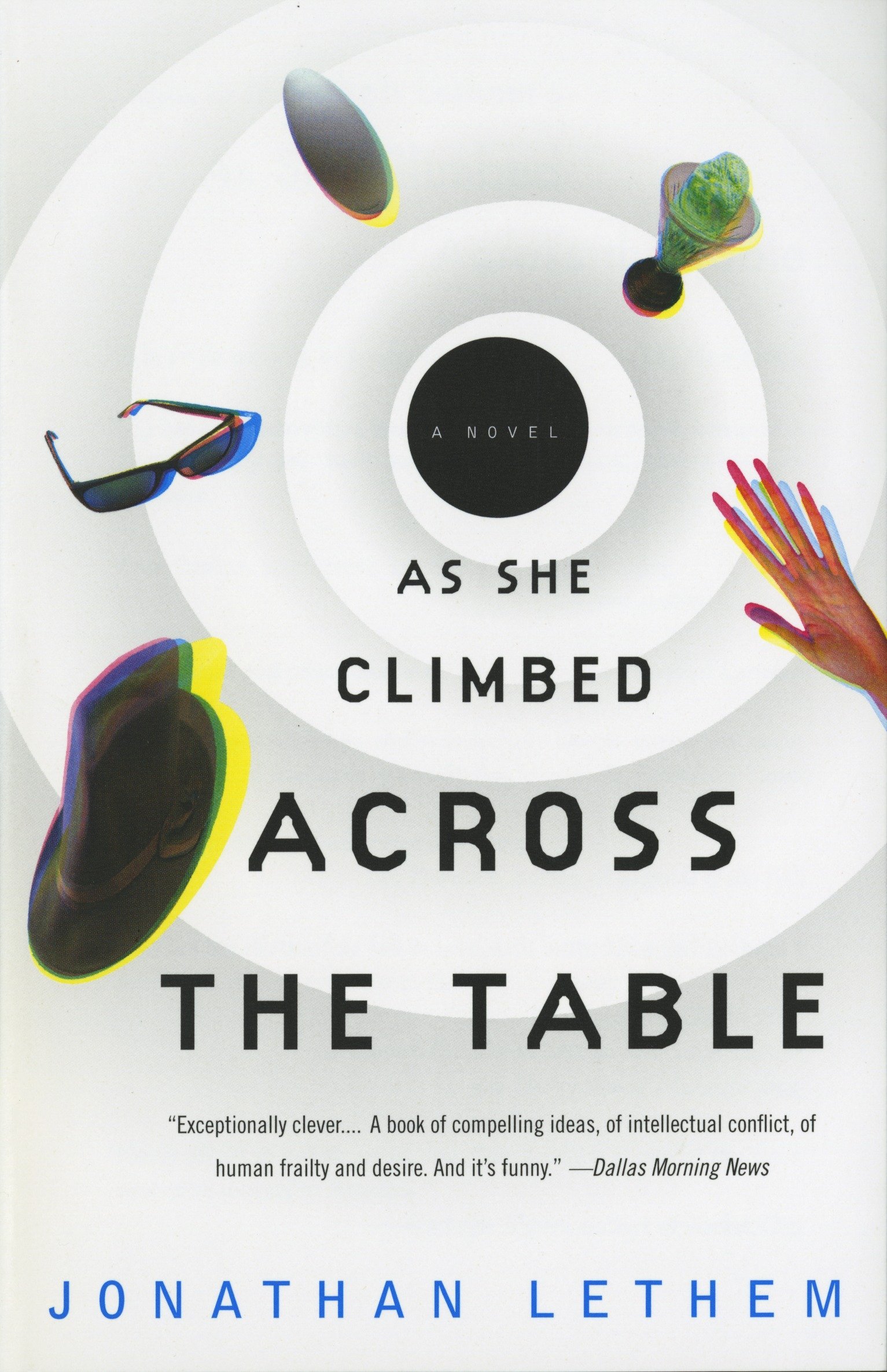 As She Climbed Across the Table BOOK COVER