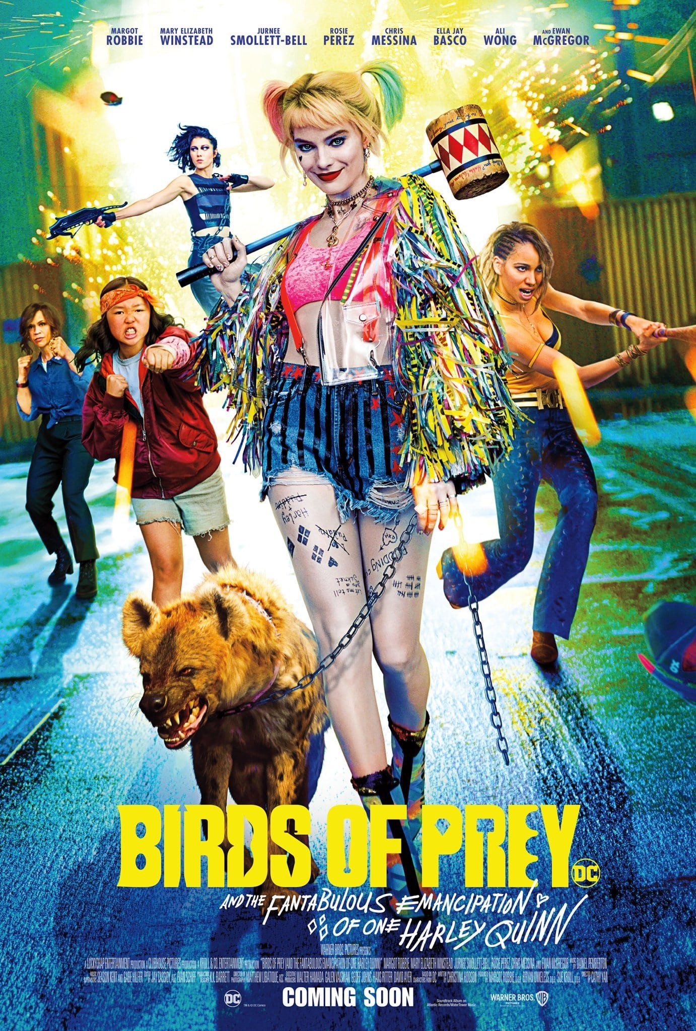 BIRDS OF PREY AND THE FANTABULOUS EMANCIPATION OF HARLEY QUINN MOVIE POSTER