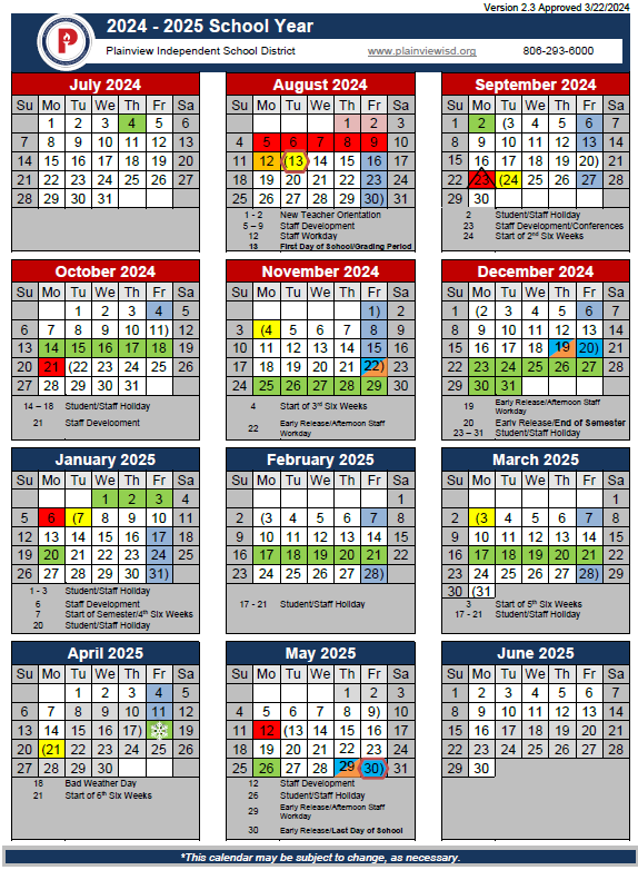 Calendar