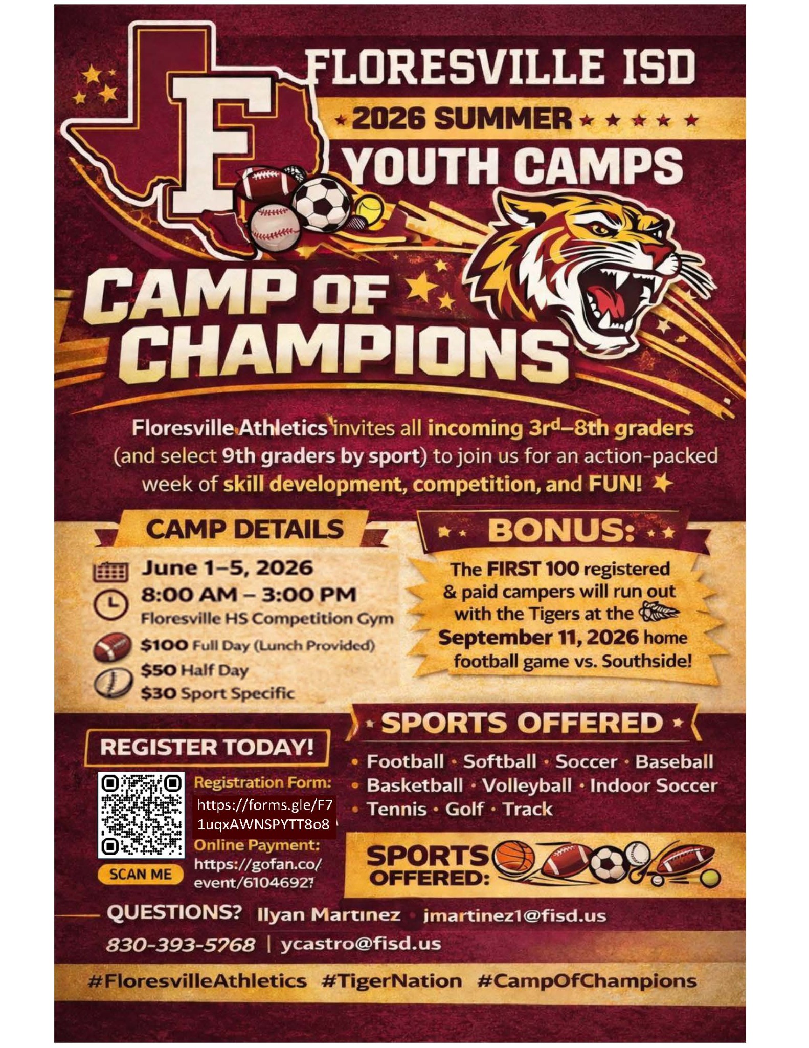 Summer Sports Camp