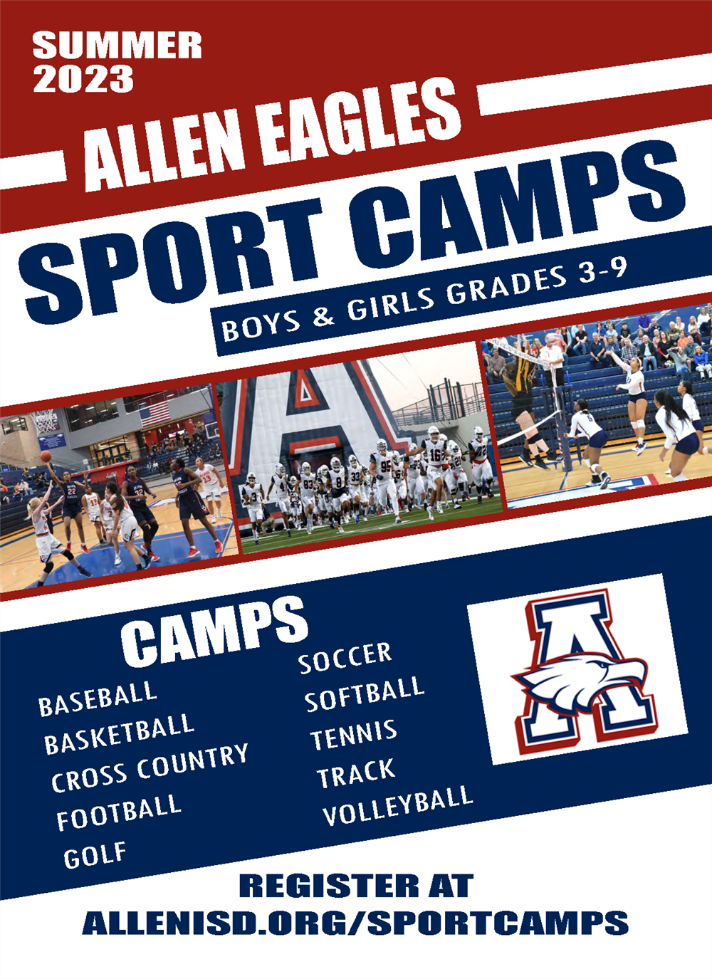 Summer Sport Camps Allen ISD