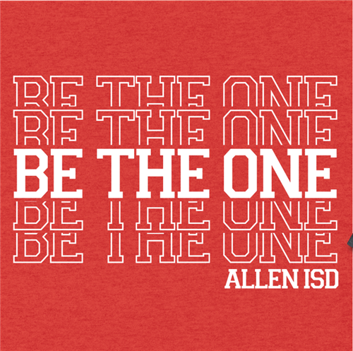 be the one red image