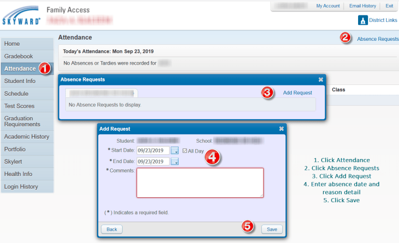 Skyward Absence Note Process