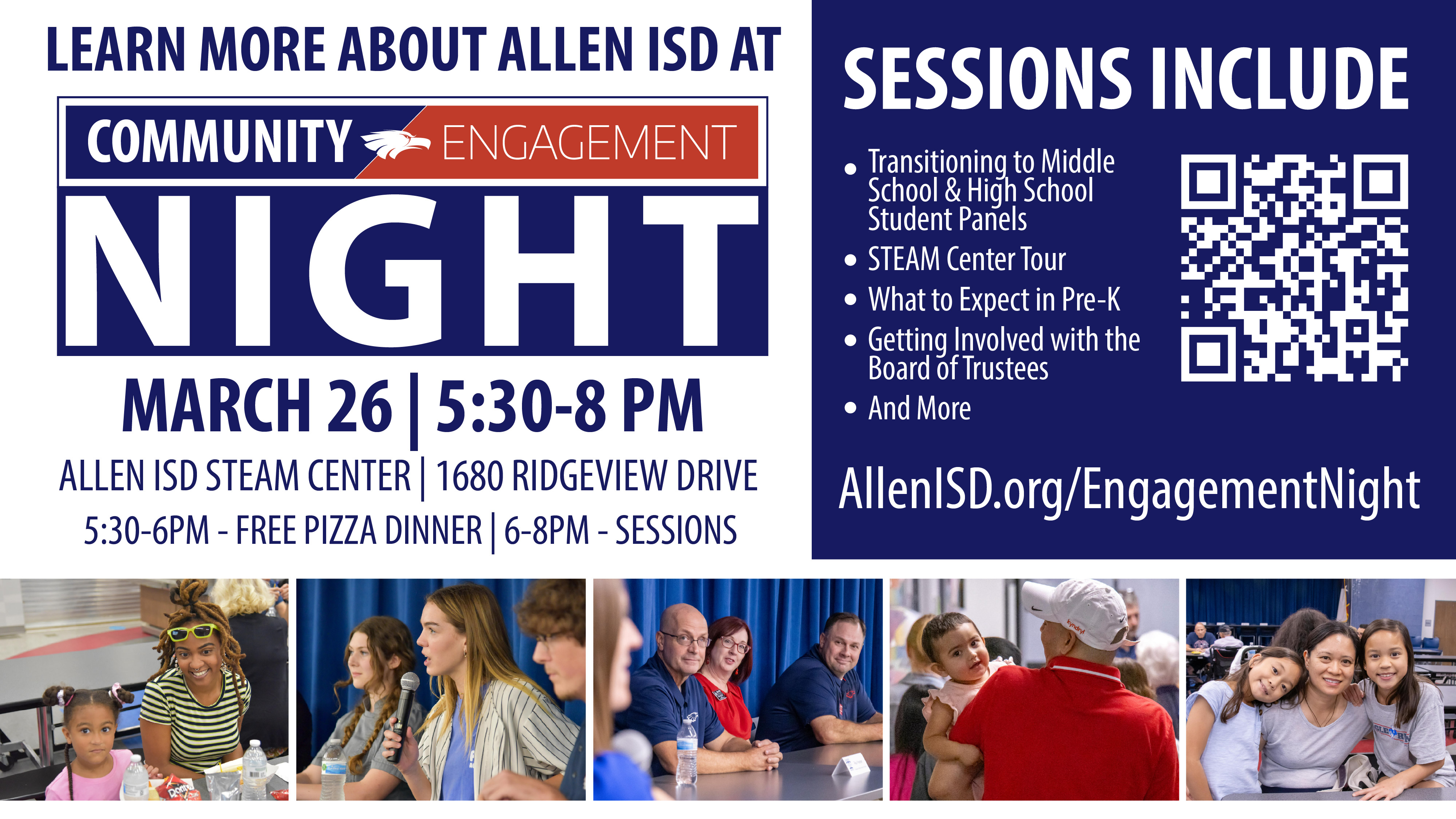 Community Engagement Night Allen ISD