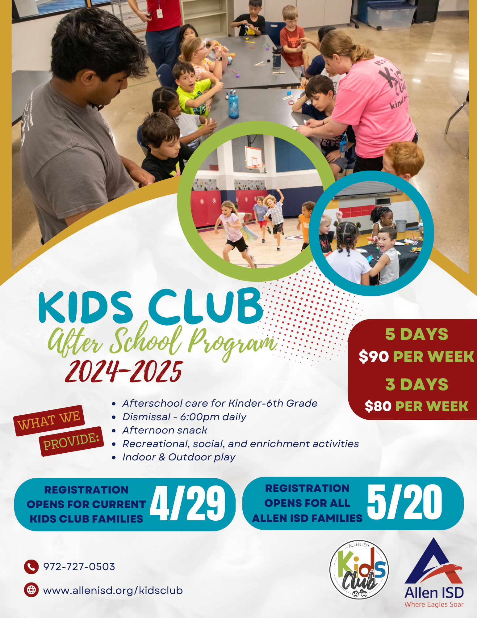 2024-2025 Kids Club