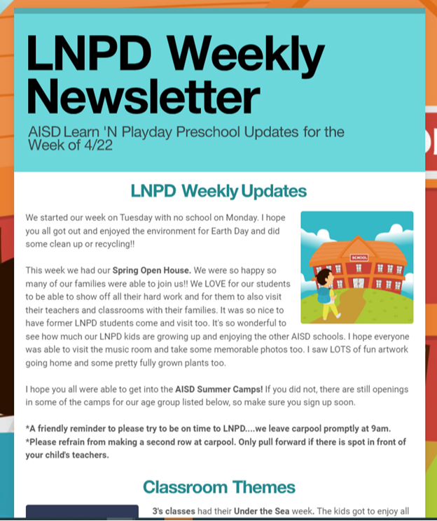 LNPD Newsletter 4-22-24