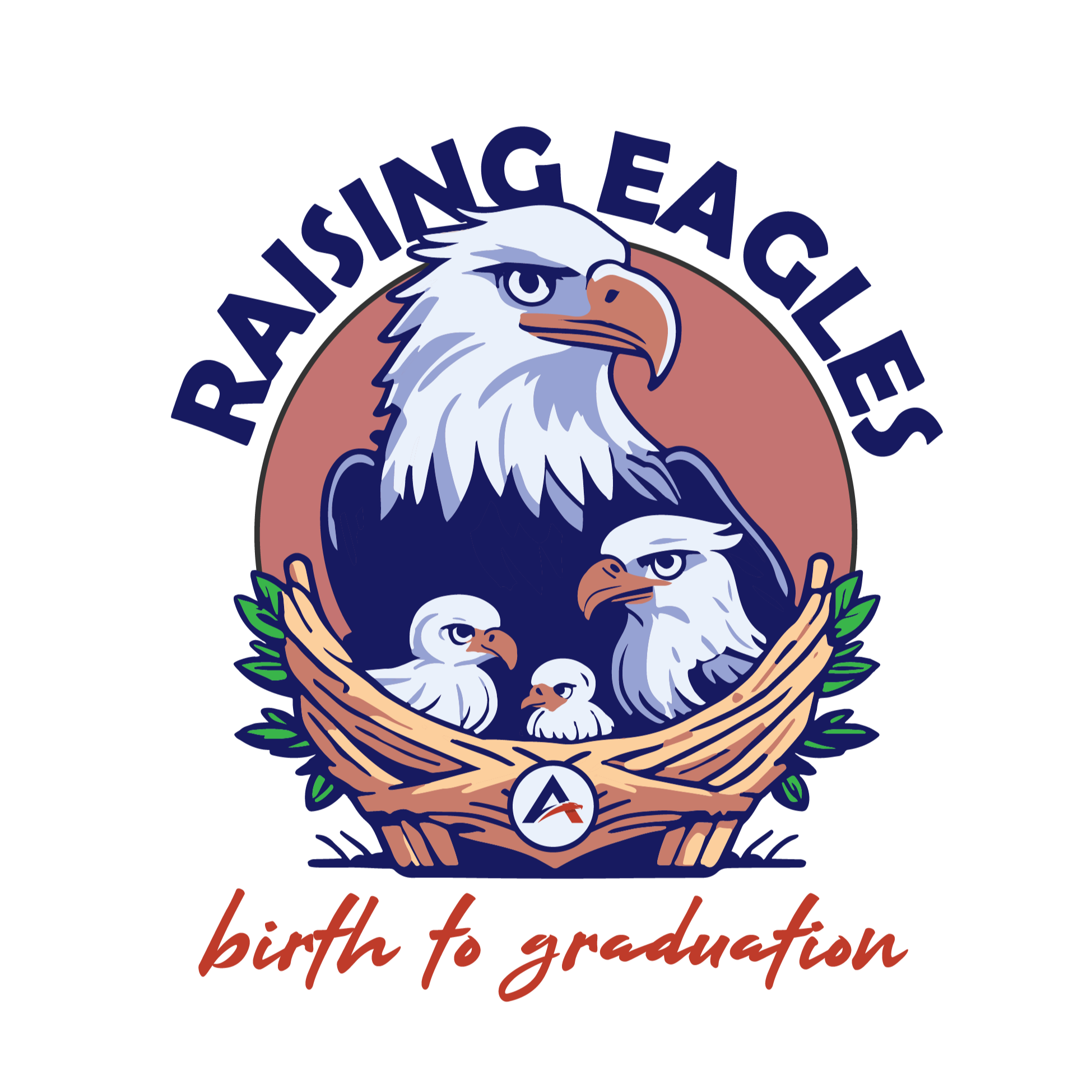 Raising Eagles logo