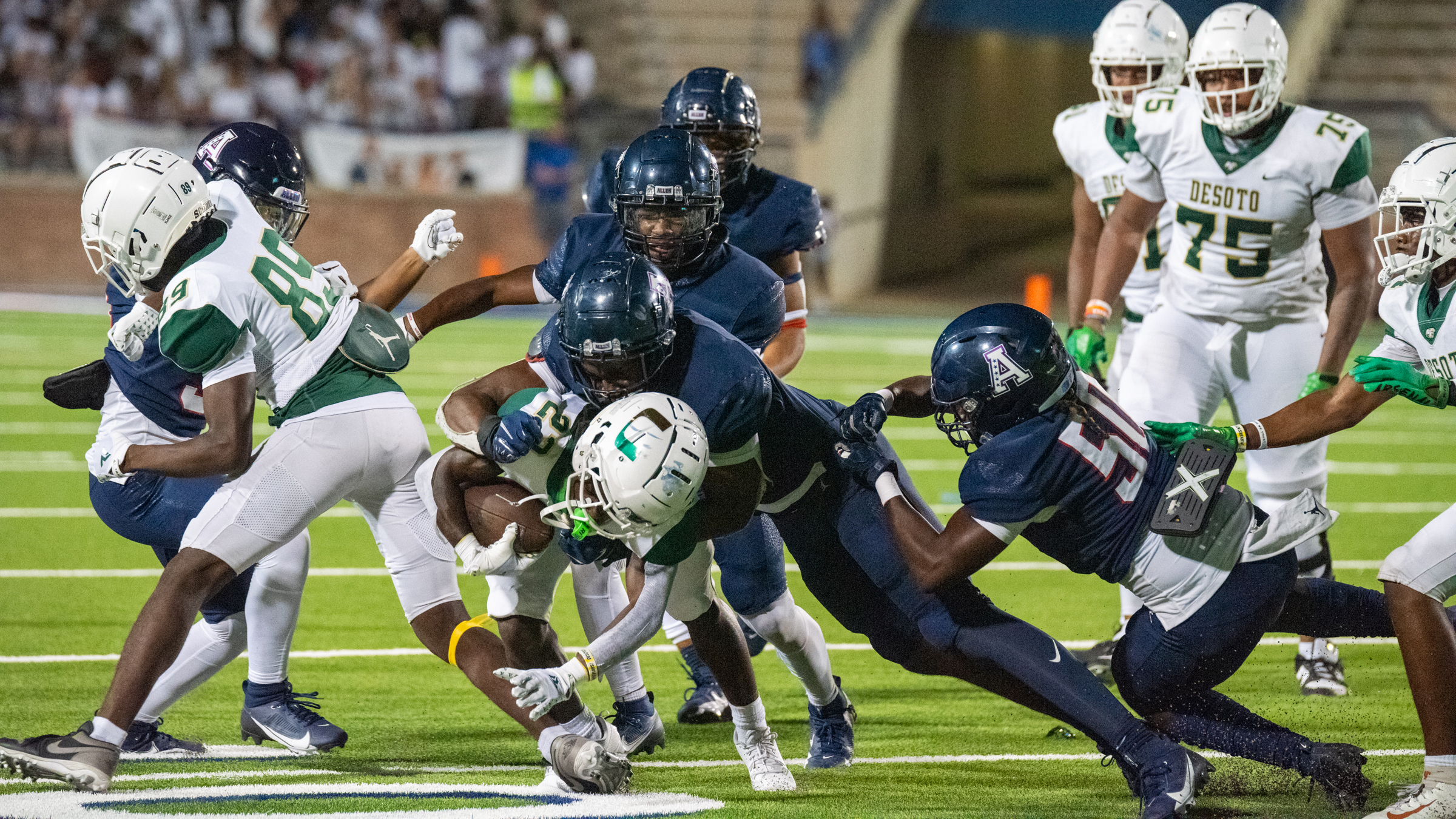 Football action vs. DeSoto