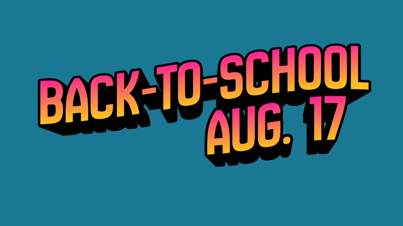 Back to school