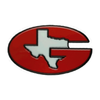 "G" with Texas in the middle. Groom ISD logo