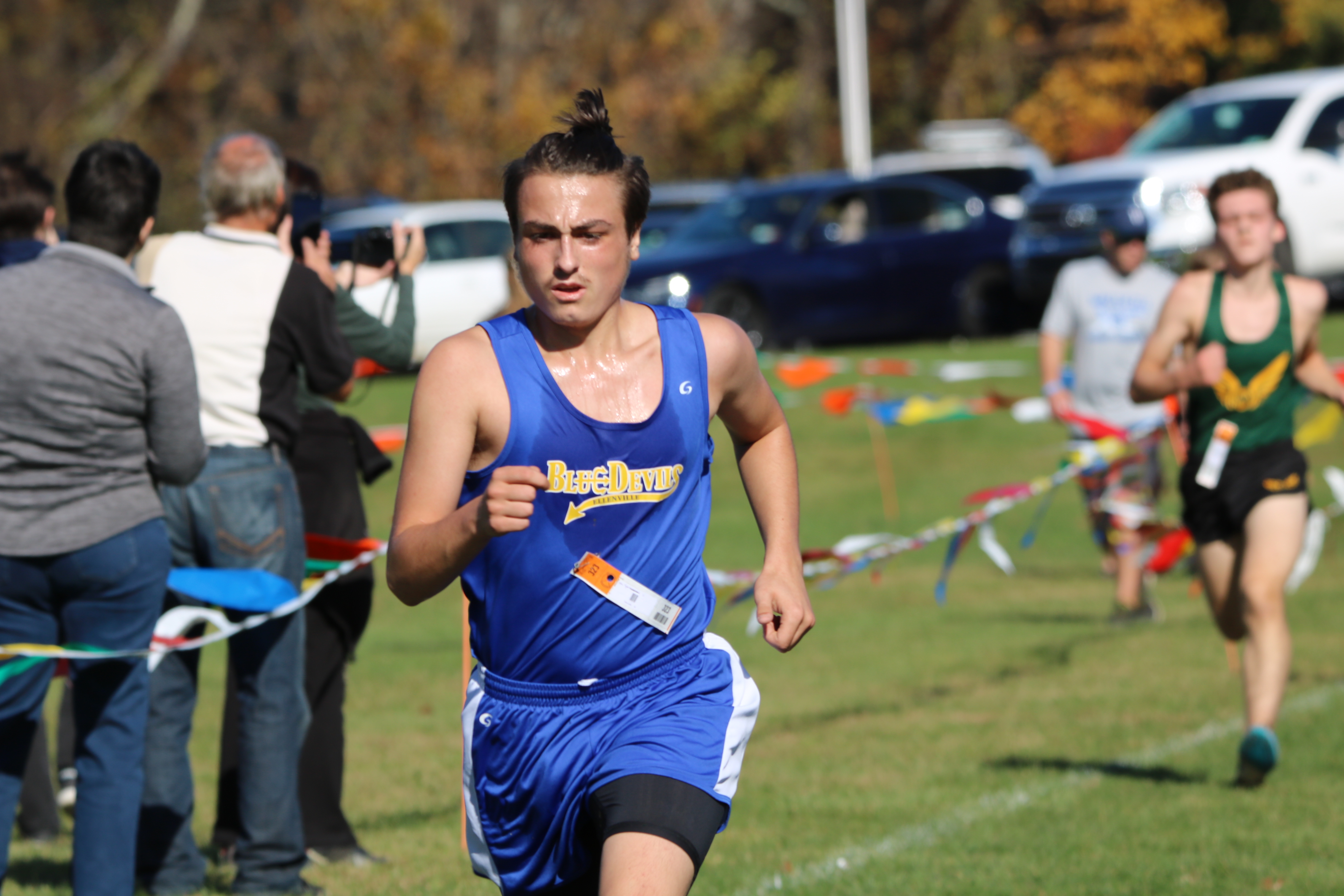 track athlete running