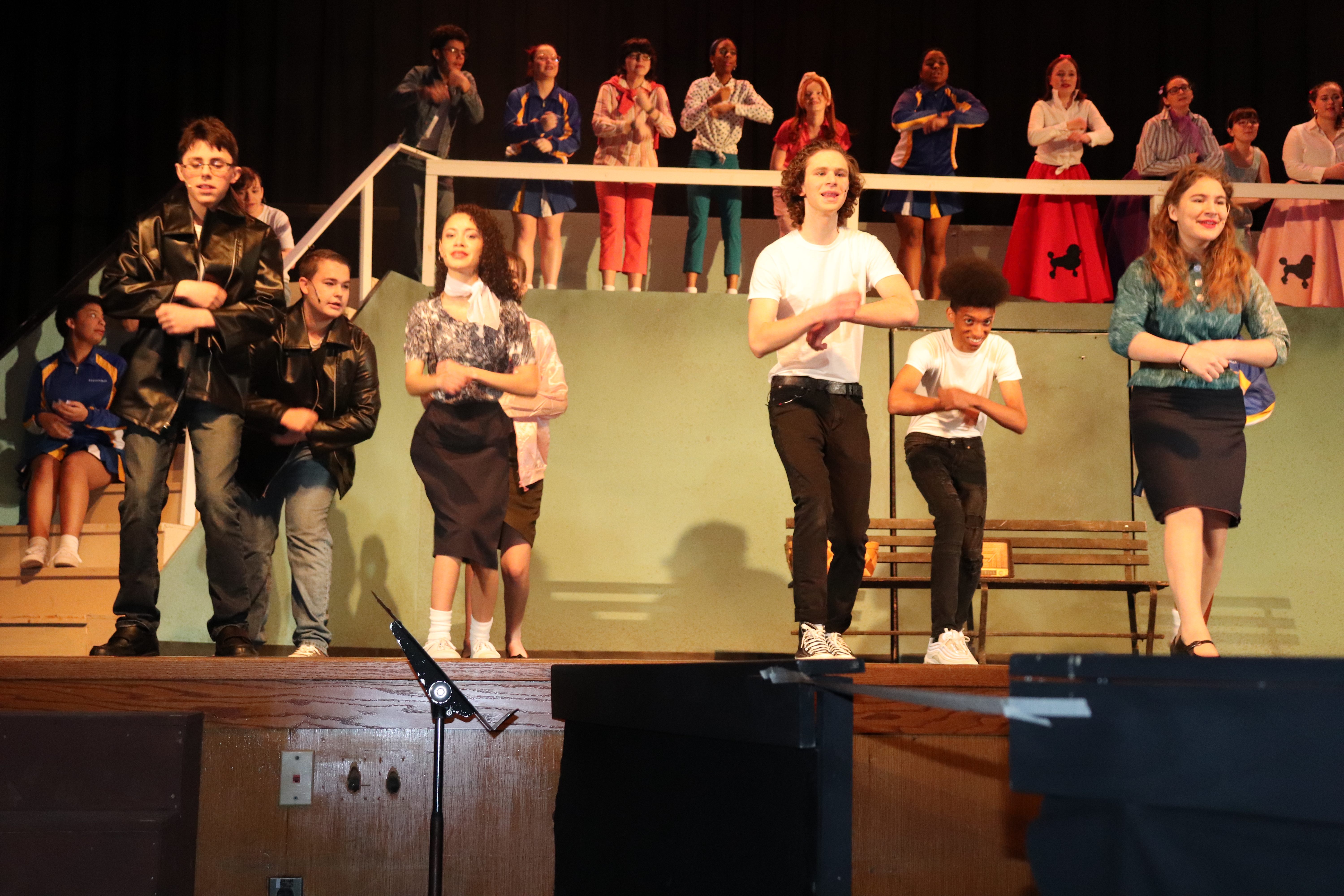 Drama Club performing "Grease"