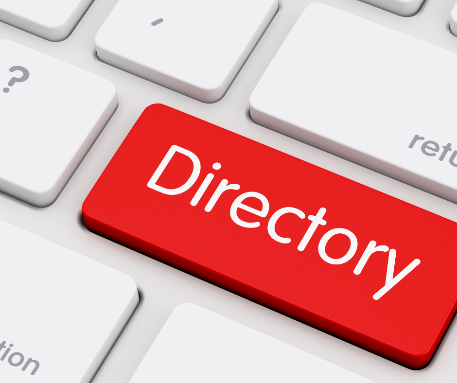 Image of keyboard that says directory