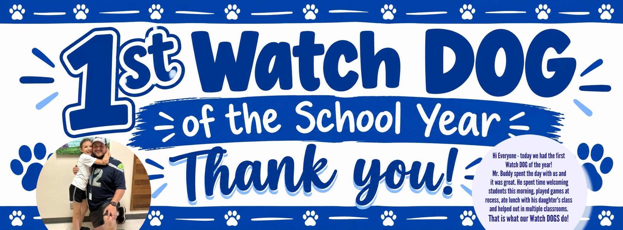 First Watch DOG of the year
